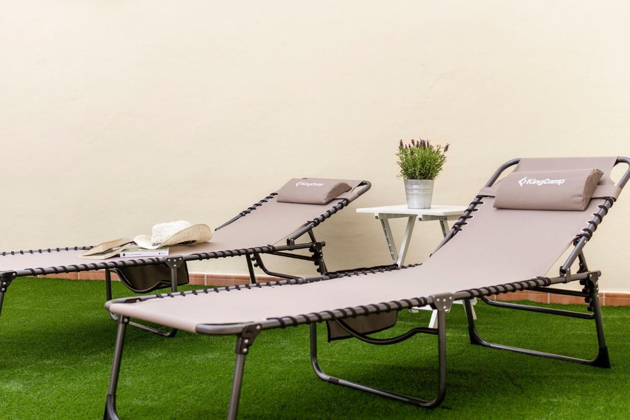 Atico Con Terraza-Solarium Y Piscina 4-6 Personas Wifi A/C Leilighet Roda Eksteriør bilde